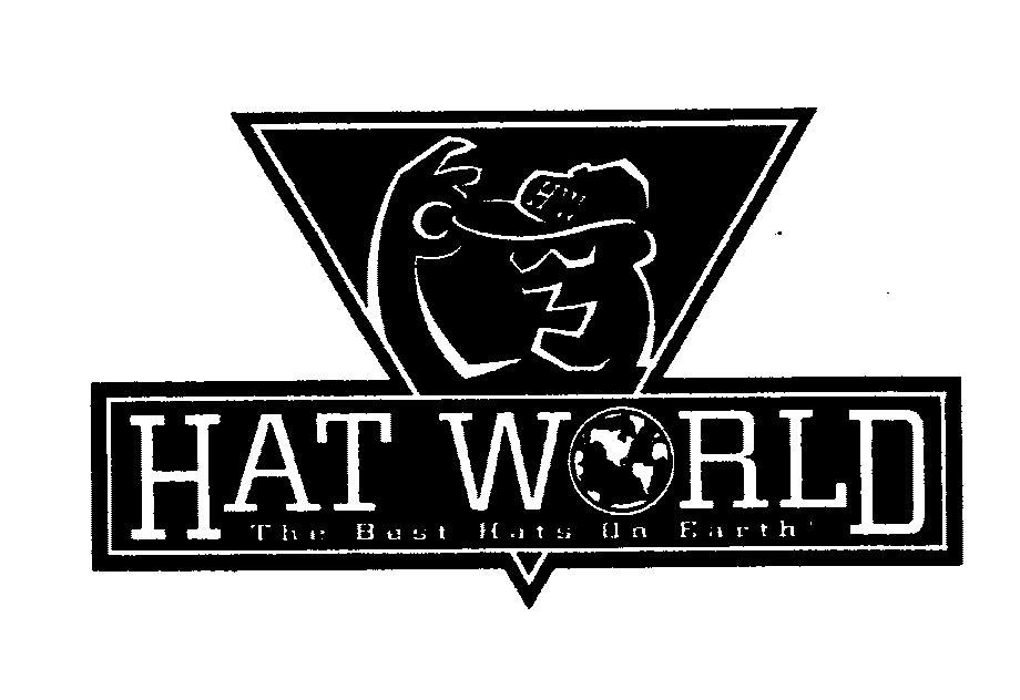 Trademark Logo HAT WORLD THE BEST HATS ON EARTH!