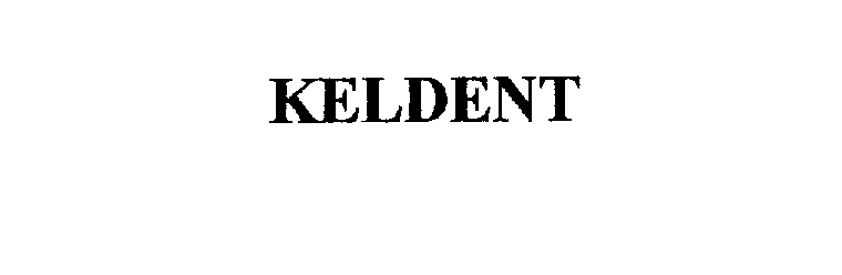 Trademark Logo KELDENT