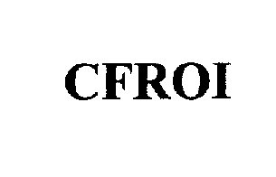 Trademark Logo CFROI
