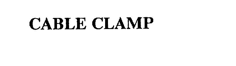  CABLE CLAMP