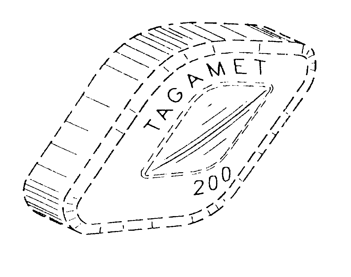 Trademark Logo TAGAMET 200