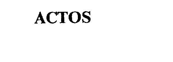 Trademark Logo ACTOS