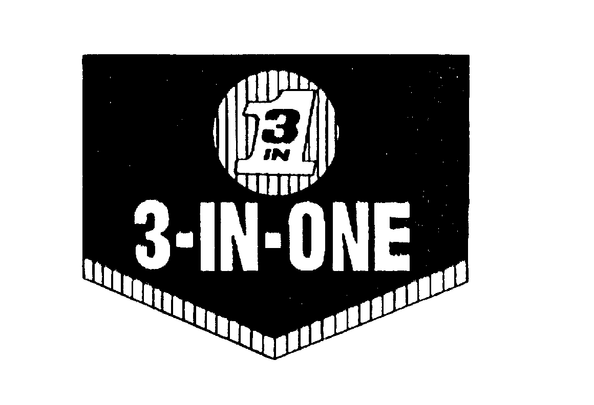 Trademark Logo 3 IN 1 3-IN-ONE