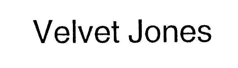  VELVET JONES