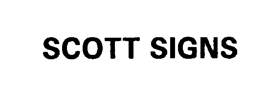 SCOTT SIGNS