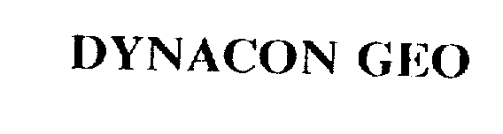 Trademark Logo DYNACON GEO