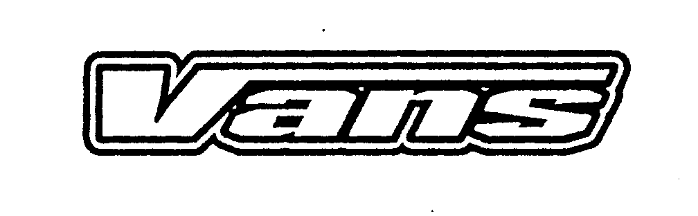 Trademark Logo VANS