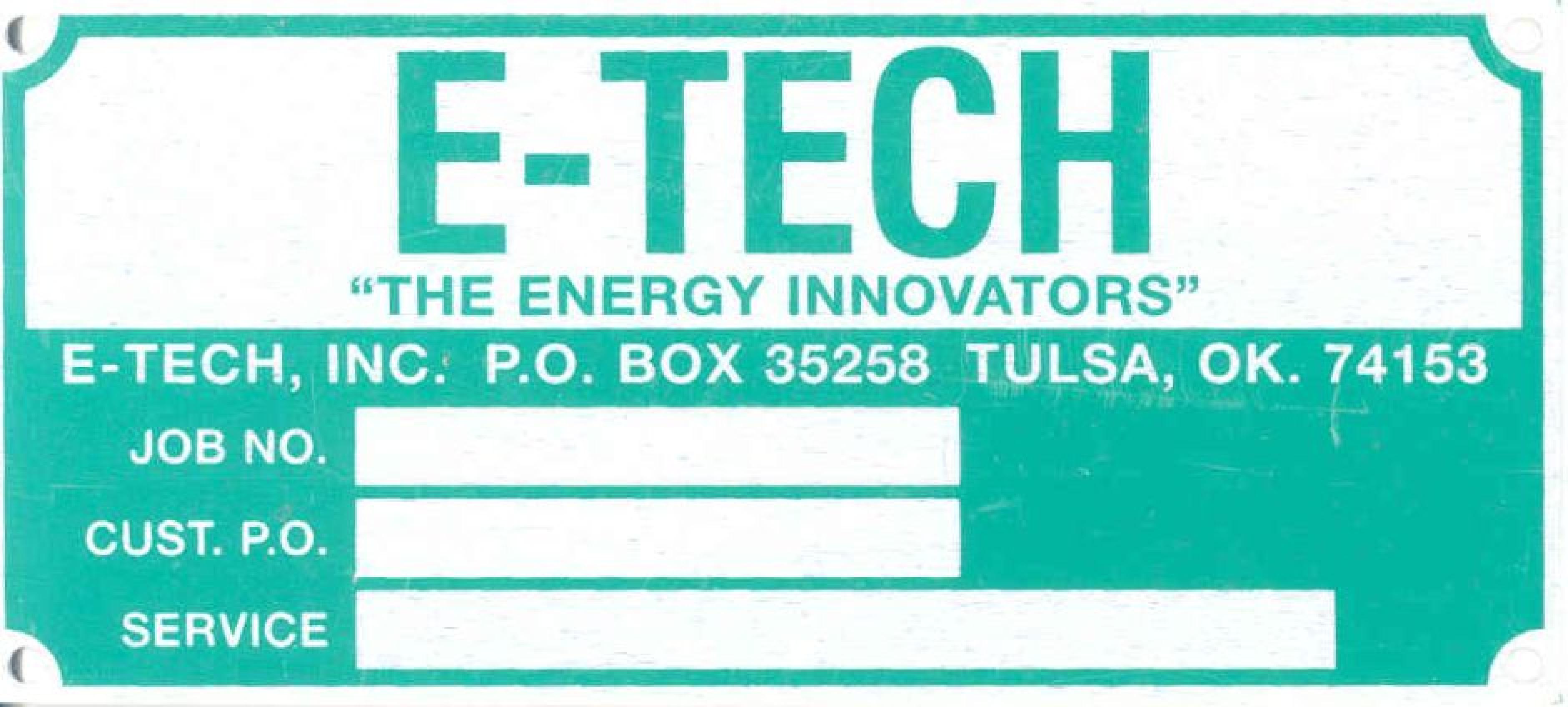 Trademark Logo E-TECH