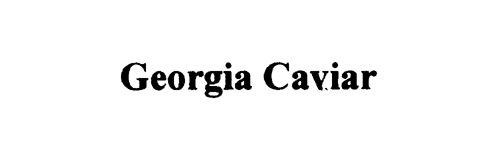  GEORGIA CAVIAR