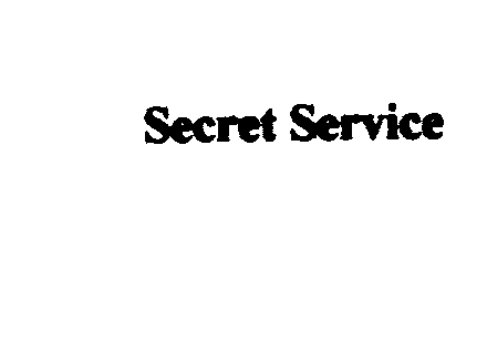 Trademark Logo SECRET SERVICE
