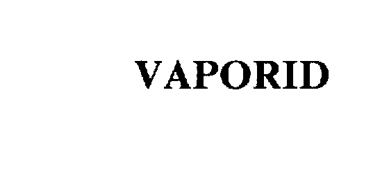 Trademark Logo VAPORID