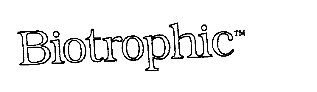 Trademark Logo BIOTROPHIC