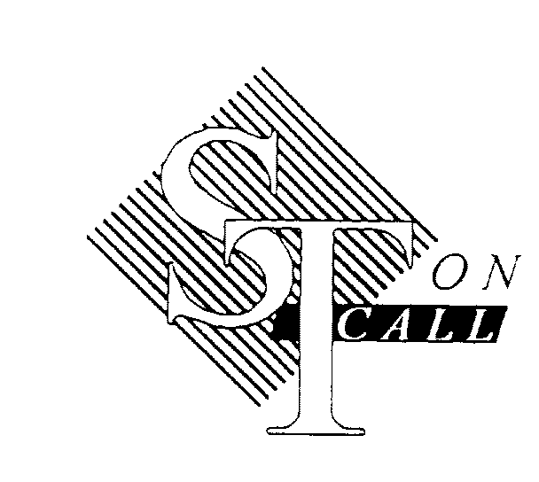 Trademark Logo ST ON CALL