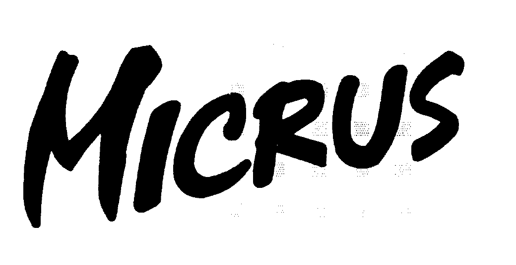 Trademark Logo MICRUS