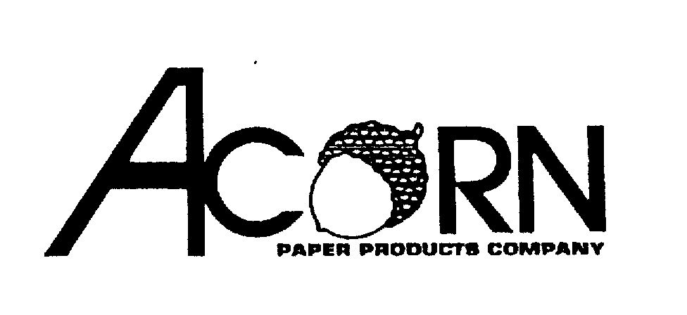 Trademark Logo ACORN PAPER PRODUCTS COMPANY