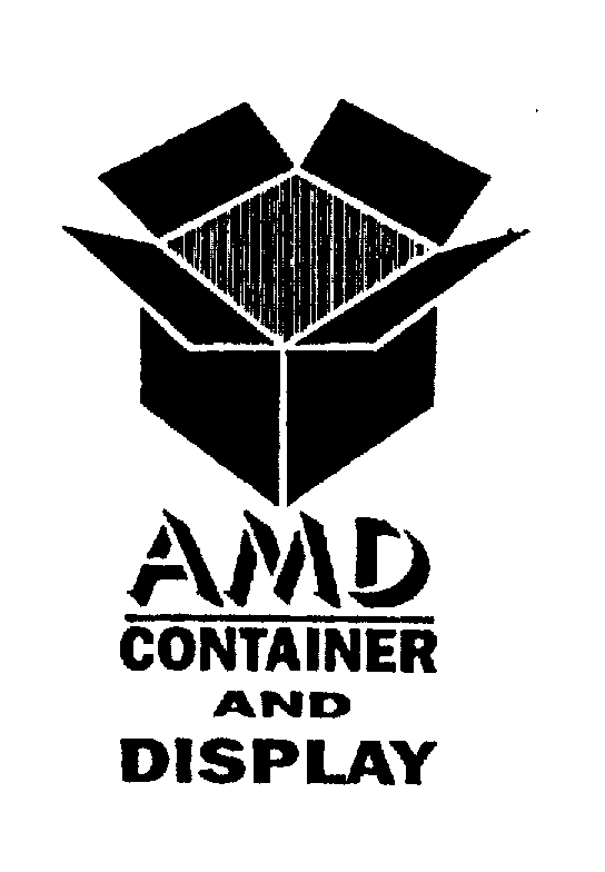 Trademark Logo AMD CONTAINER AND DISPLAY