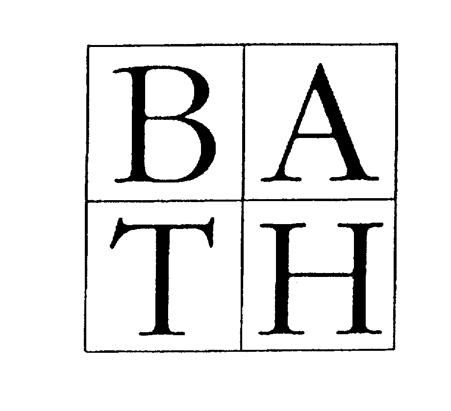 Trademark Logo BATH