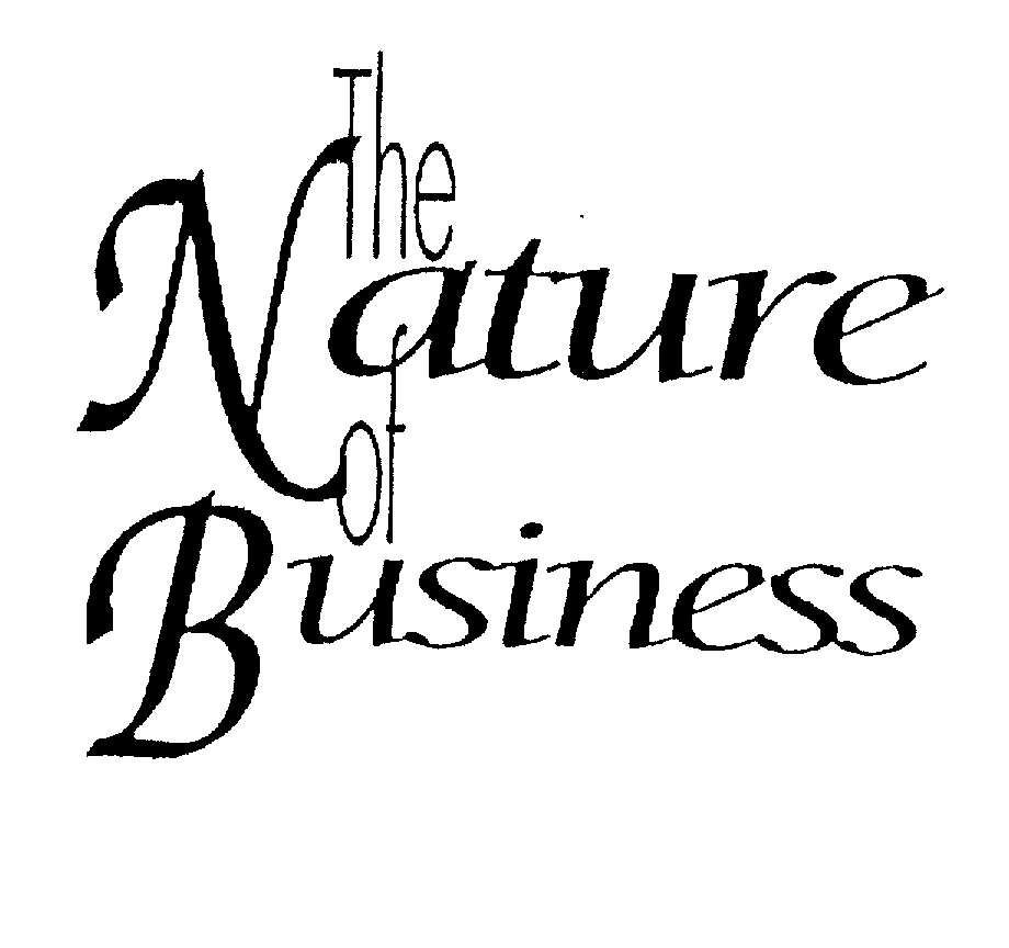 THE NATURE OF BUSINESS