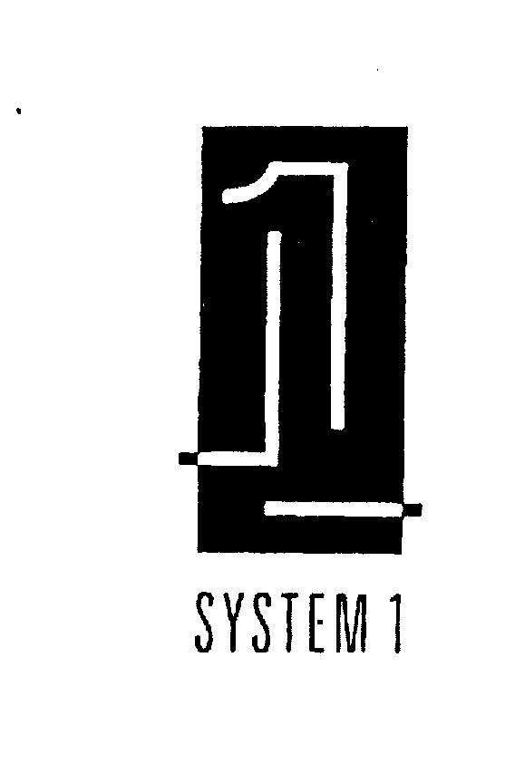 Trademark Logo SYSTEM 1