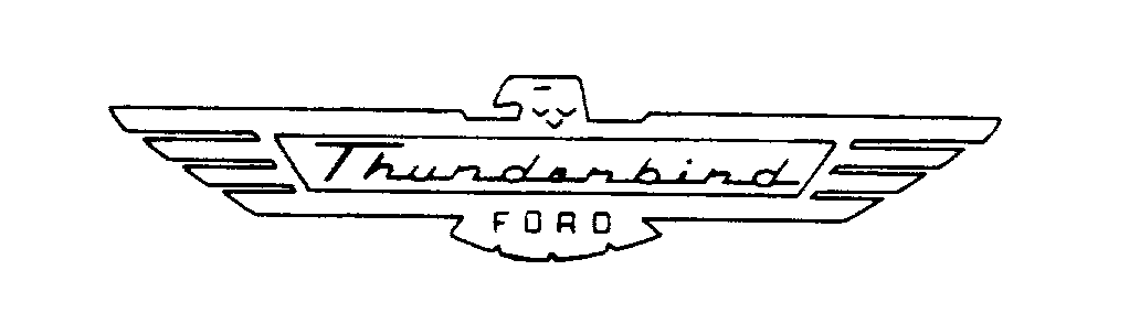 Trademark Logo THUNDERBIRD FORD