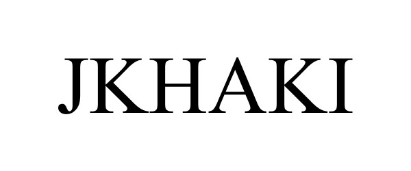 Trademark Logo JKHAKI