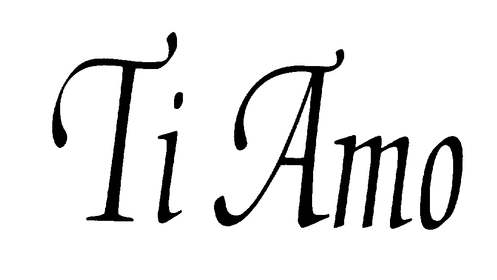 Trademark Logo TI AMO