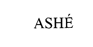 Trademark Logo ASHE