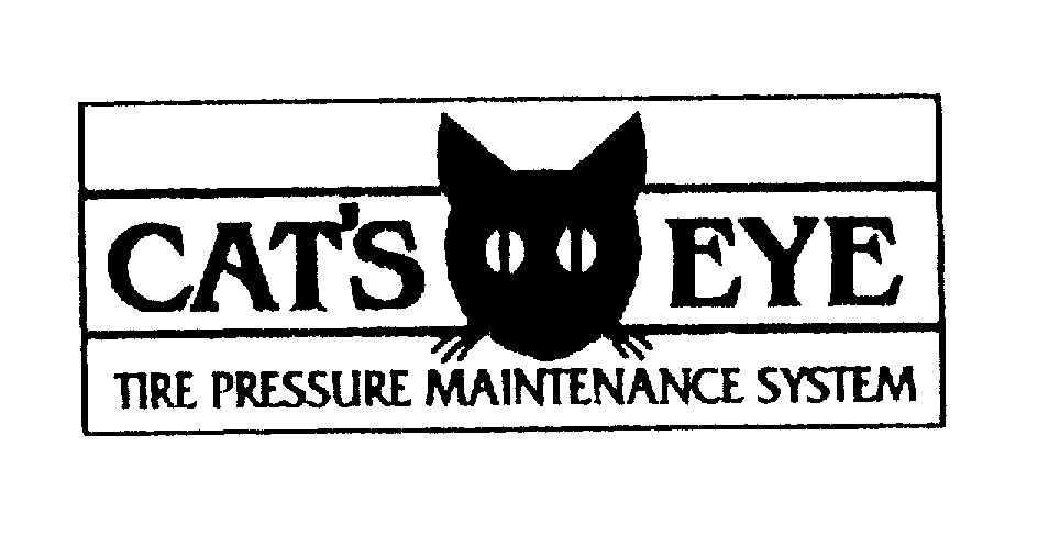  CAT'S EYE THE PRESSURE MAINTENANCE SYSTEM