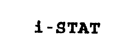 Trademark Logo I-STAT