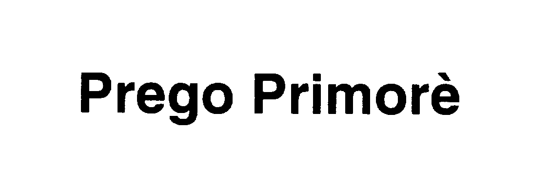  PREGO PRIMORE