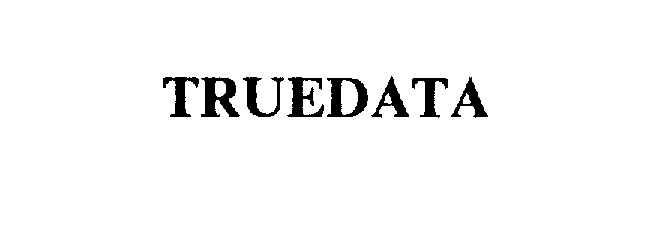 Trademark Logo TRUEDATA