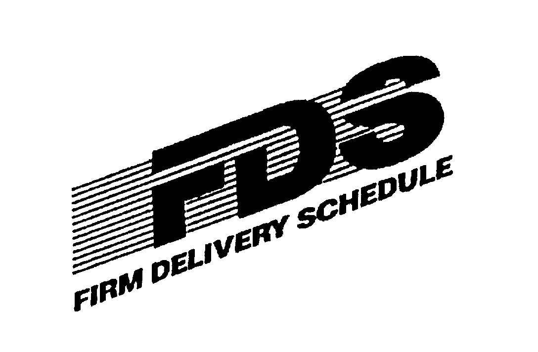  FDS FIRM DELIVERY SCHEDULE
