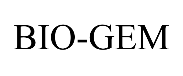 Trademark Logo BIO-GEM