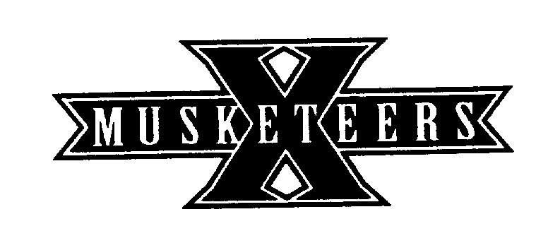 Trademark Logo X MUSKETEERS