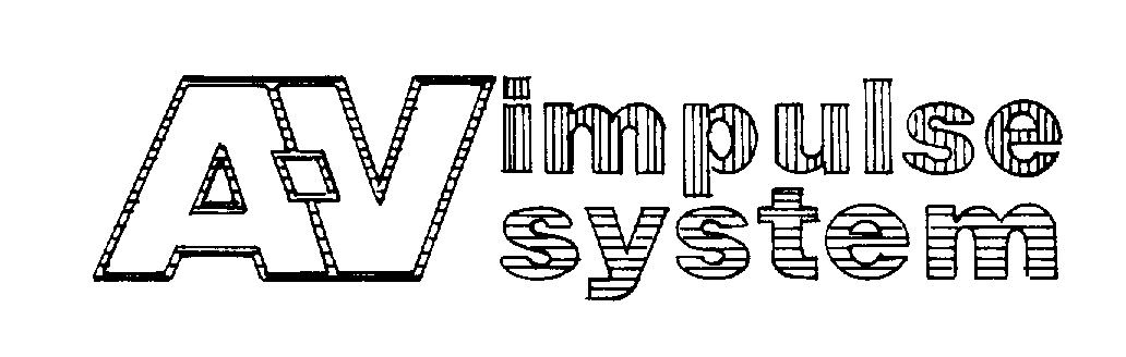 Trademark Logo AV IMPULSE SYSTEM