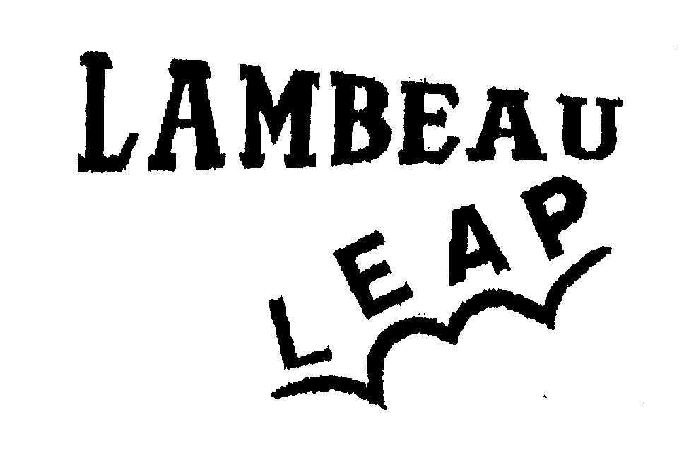 Trademark Logo LAMBEAU LEAP