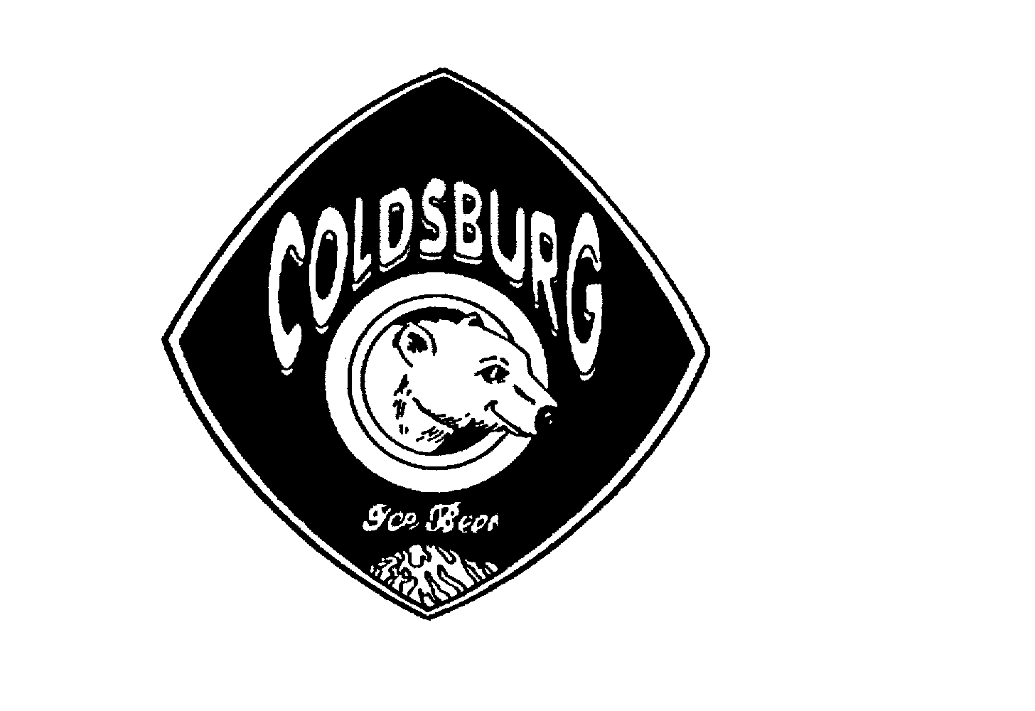 Trademark Logo COLDSBURG ICE BEER