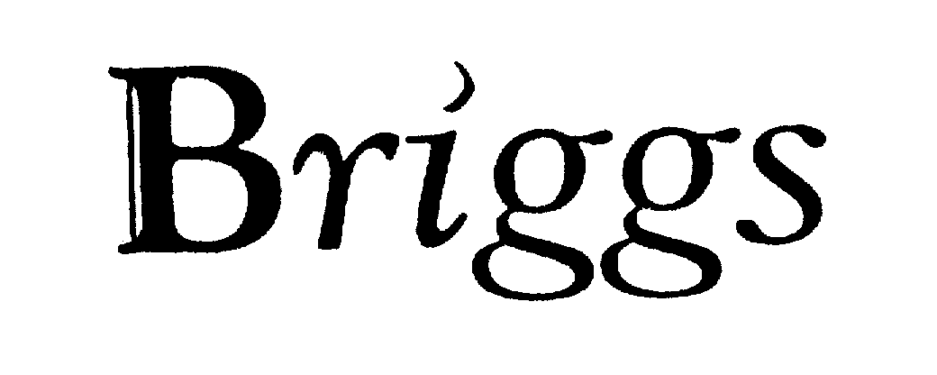 Trademark Logo BRIGGS