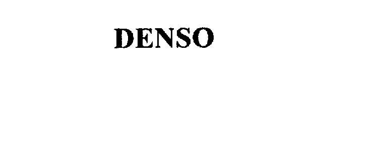 Trademark Logo DENSO
