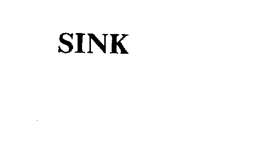 Trademark Logo SINK