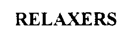 Trademark Logo RELAXERS