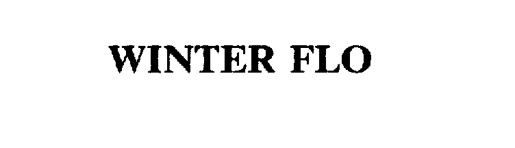 Trademark Logo WINTER FLO