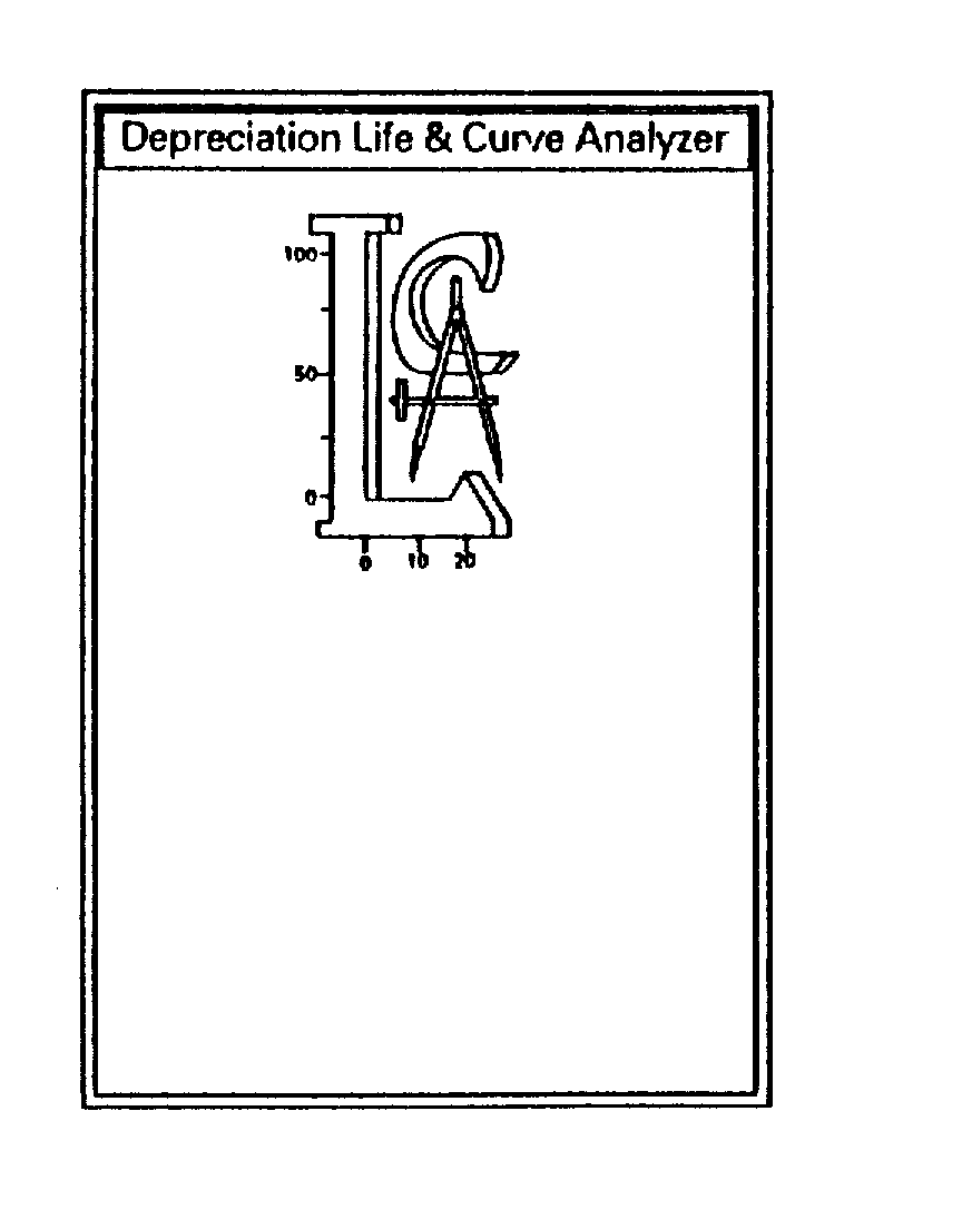 Trademark Logo LCA DEPRECIATION LIFE & CURVE ANALYZER