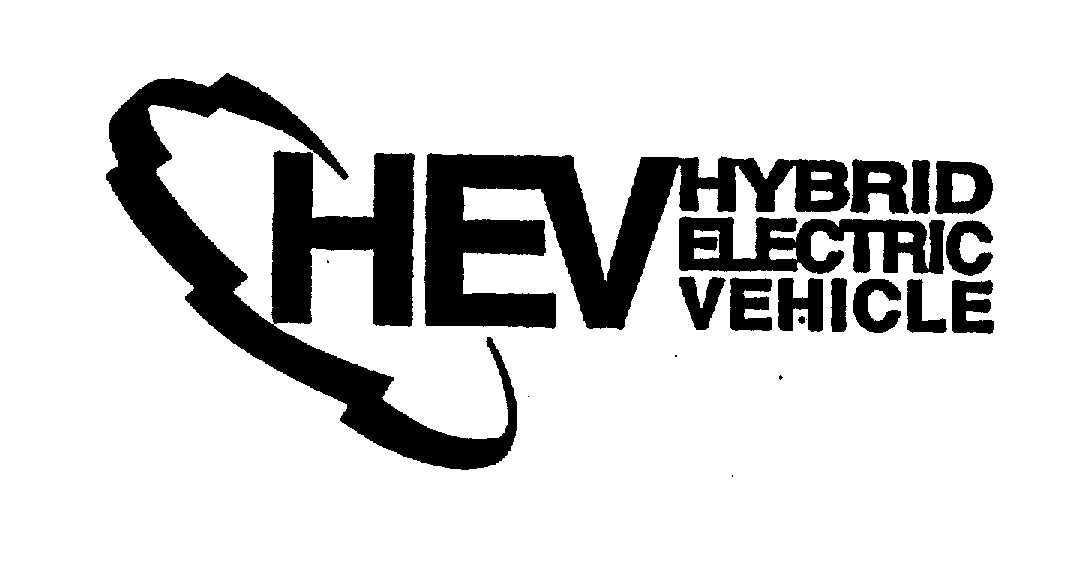 Trademark Logo HEV HYBRID ELECTRIC VEHICLE