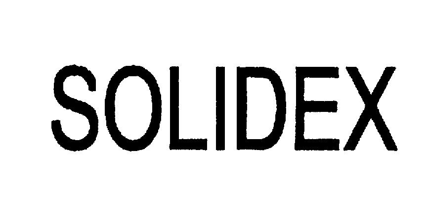 Trademark Logo SOLIDEX