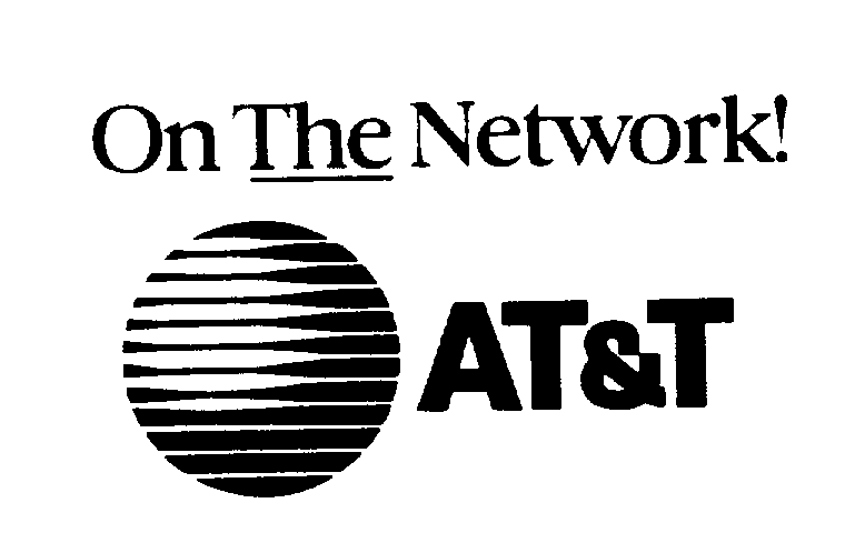 Trademark Logo ON THE NETWORK! AT&T