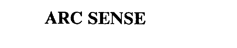 Trademark Logo ARC SENSE