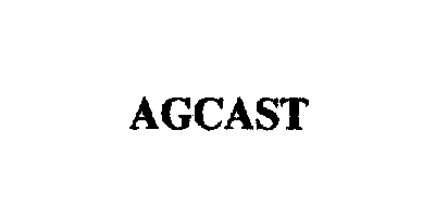 Trademark Logo AGCAST