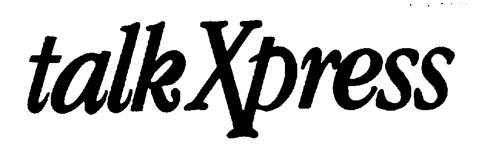Trademark Logo TALK XPRESS