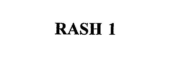  RASH 1